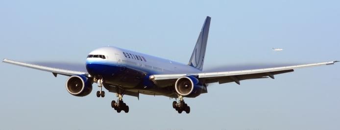 De transatlantische voering Boeing 777