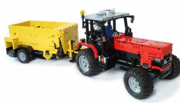 Hoe maak je een tractor van Lego? De basis van constructie leren