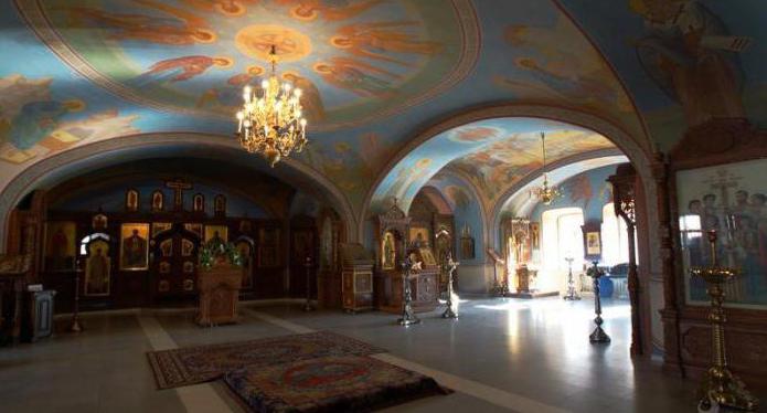 Uspensky-kathedraal in het dienstenpakket van Tula