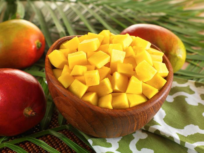 Mango (Fruit): beschrijving en foto. Waar groeit de mango? Voordelen en nadelen van Mango