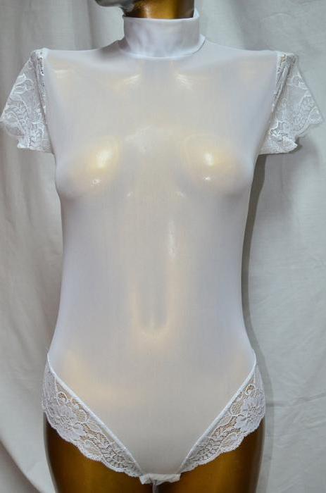 witte blouse lichaam