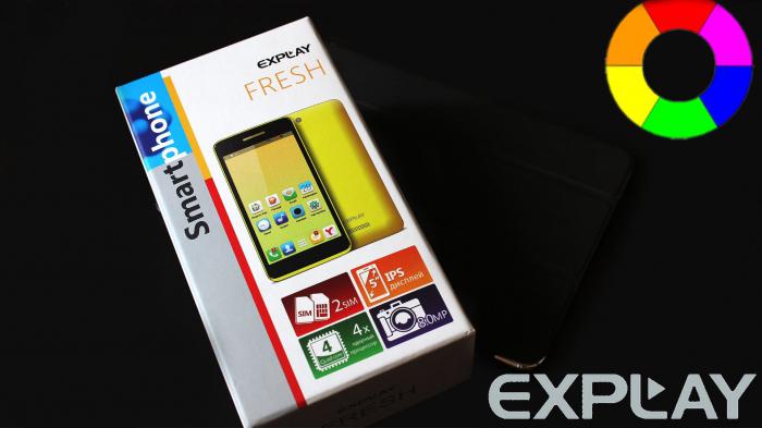 Smartphone Explay Fresh: beoordelingen, prijzen en technische informatie