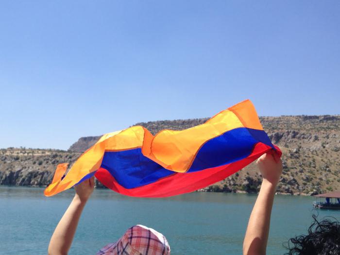 kleuren van de Armeense vlag